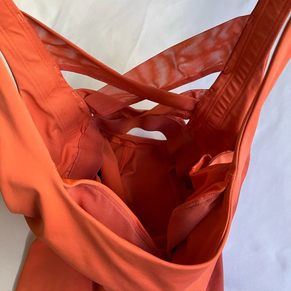 Lululemon Athletica Sport double mesh cross cross back Top - Picture 5 of 12